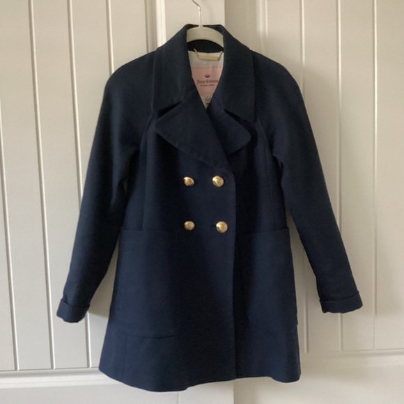 JUICY COUTURE | Nautical Double-Breasted Coat - Picture 3 of 7